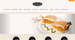 Desktop Screenshot of elcafe-tal.com